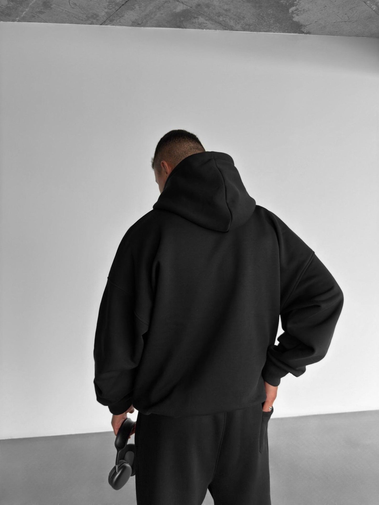 Normaly™ | Hoodie Oversized Black