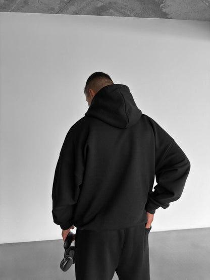 Normaly™ | Hoodie Oversized Black