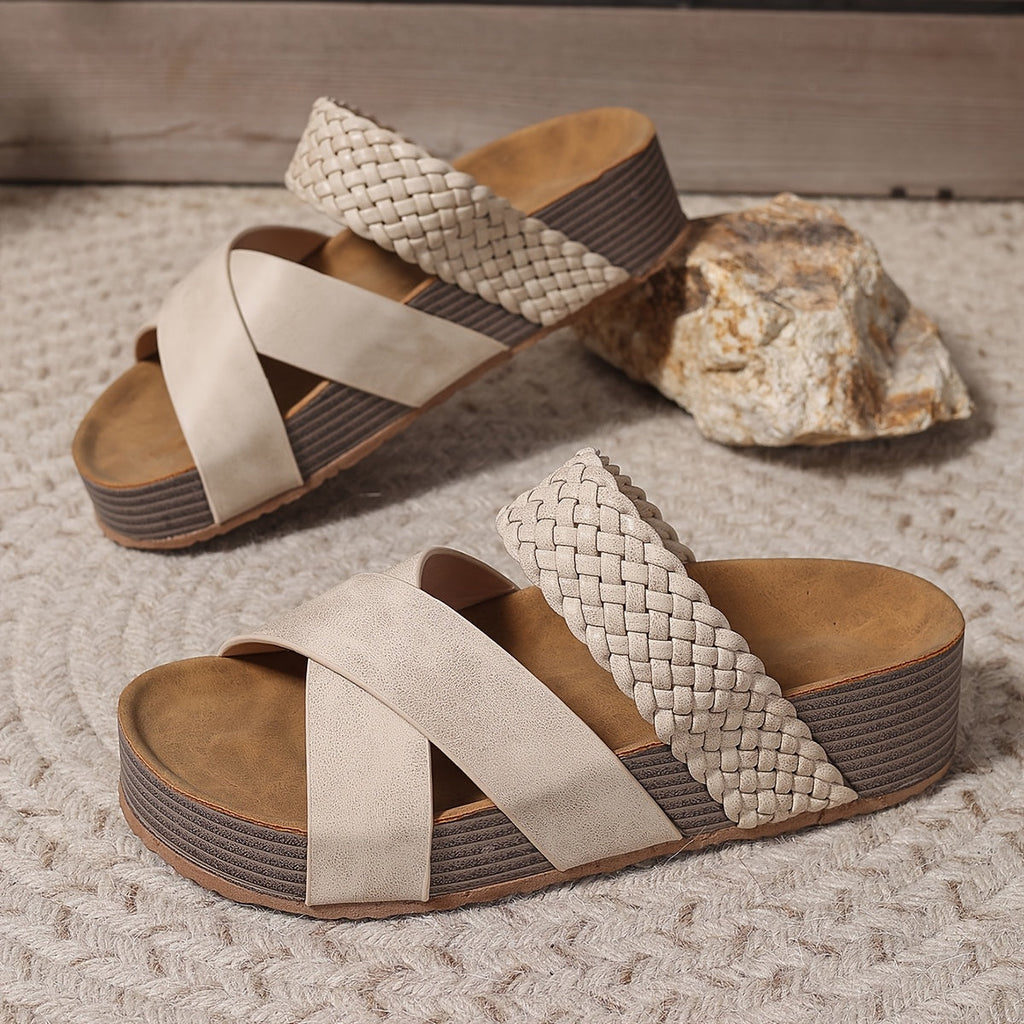 Martine™ orthopedic leather sandals, made of high-quality material