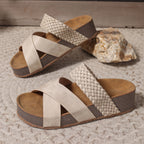 Martine™ orthopedic leather sandals, made of high-quality material