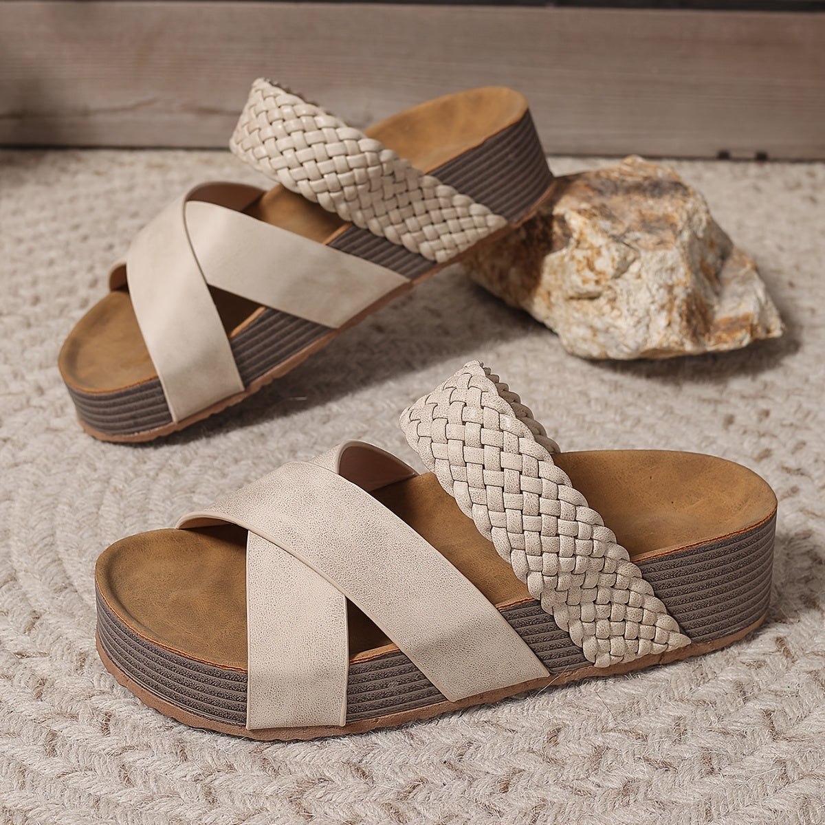 Martine™ orthopedic leather sandals, made of high-quality material
