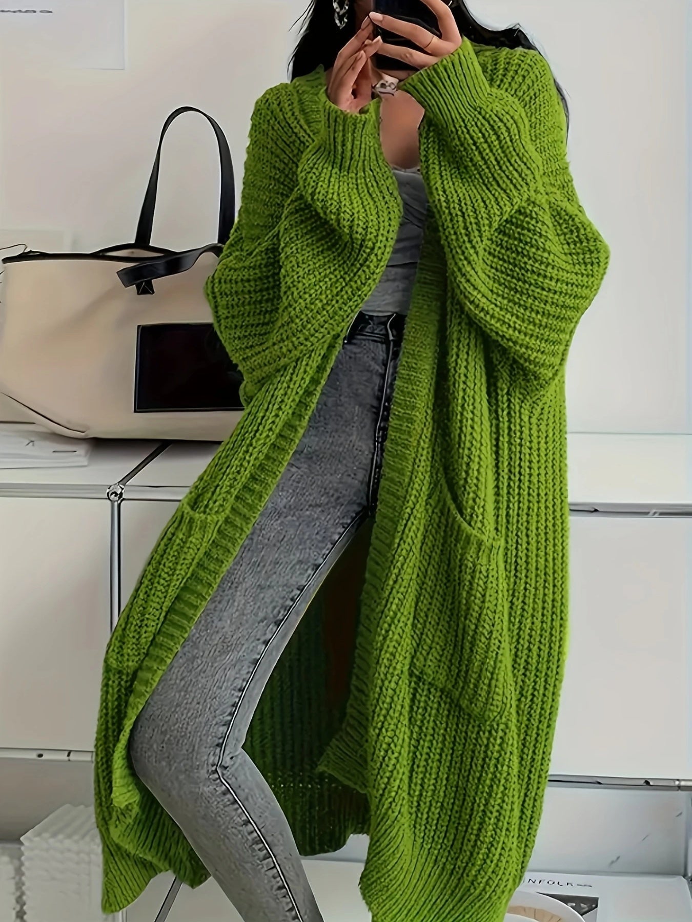Anschließend – Zeitlose Strickweste