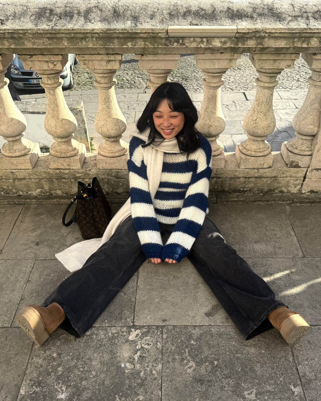 MAYA Olympia Knit - Navy