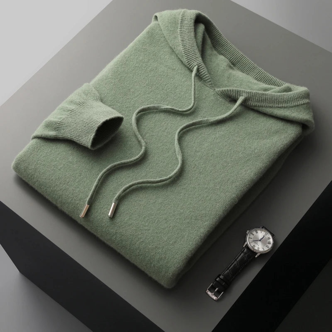 Domar | Luxe comfortabele wollen hoodie