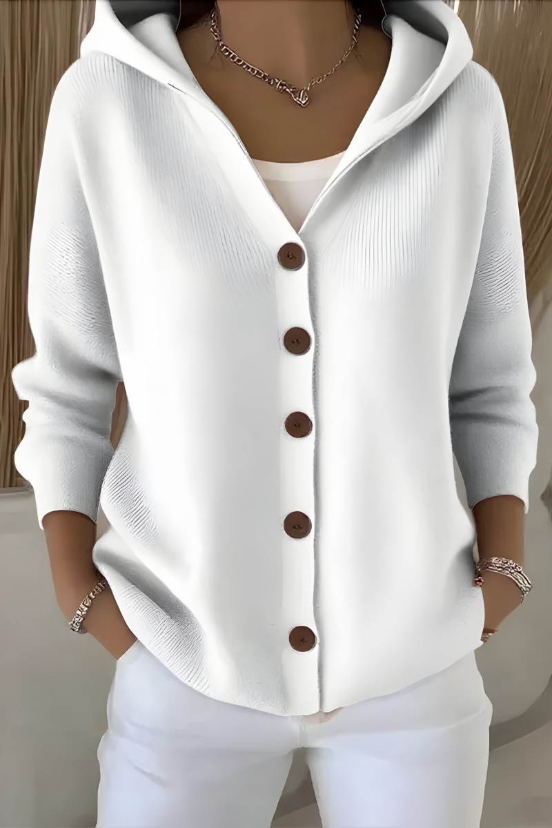 Denise™ | Bequeme Strickjacke mit Kapuze