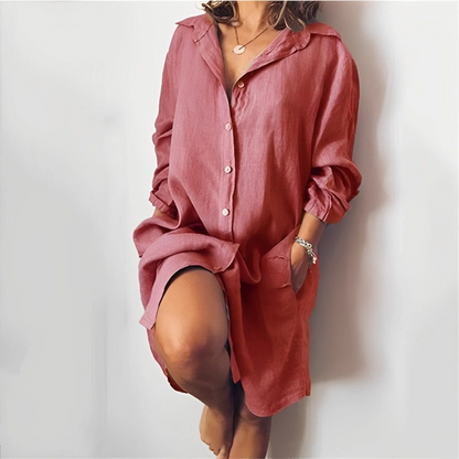 Zephyra™ - Casual linnen blouse