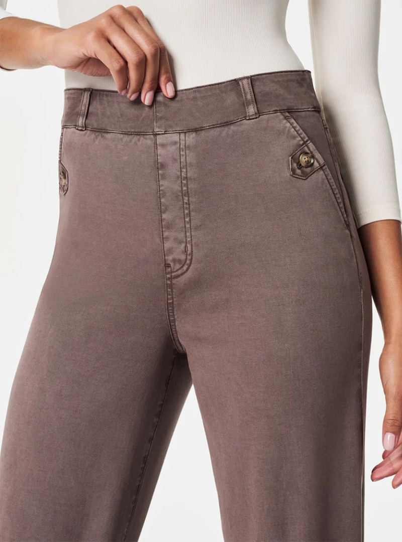 Tetouana™ - Cropped Wide Leg Pants | Flattens the stomach