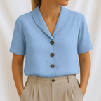 Marie™ | Elegante schlichte Bluse