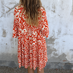 FLORELLA – ELEGANTES KLEID MIT V-AUSSCHNITT