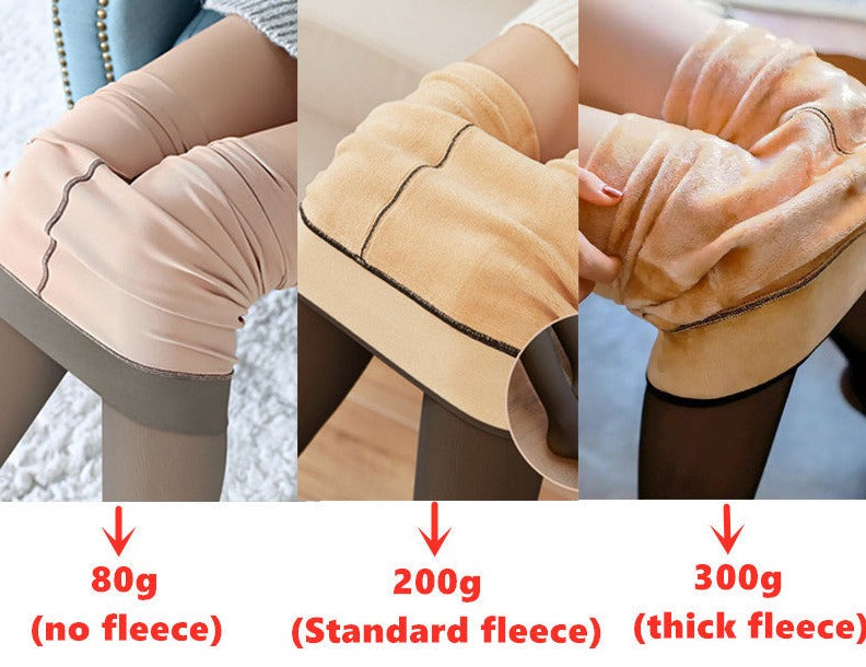 FrostyFlair™ | Warme Winter Leggings