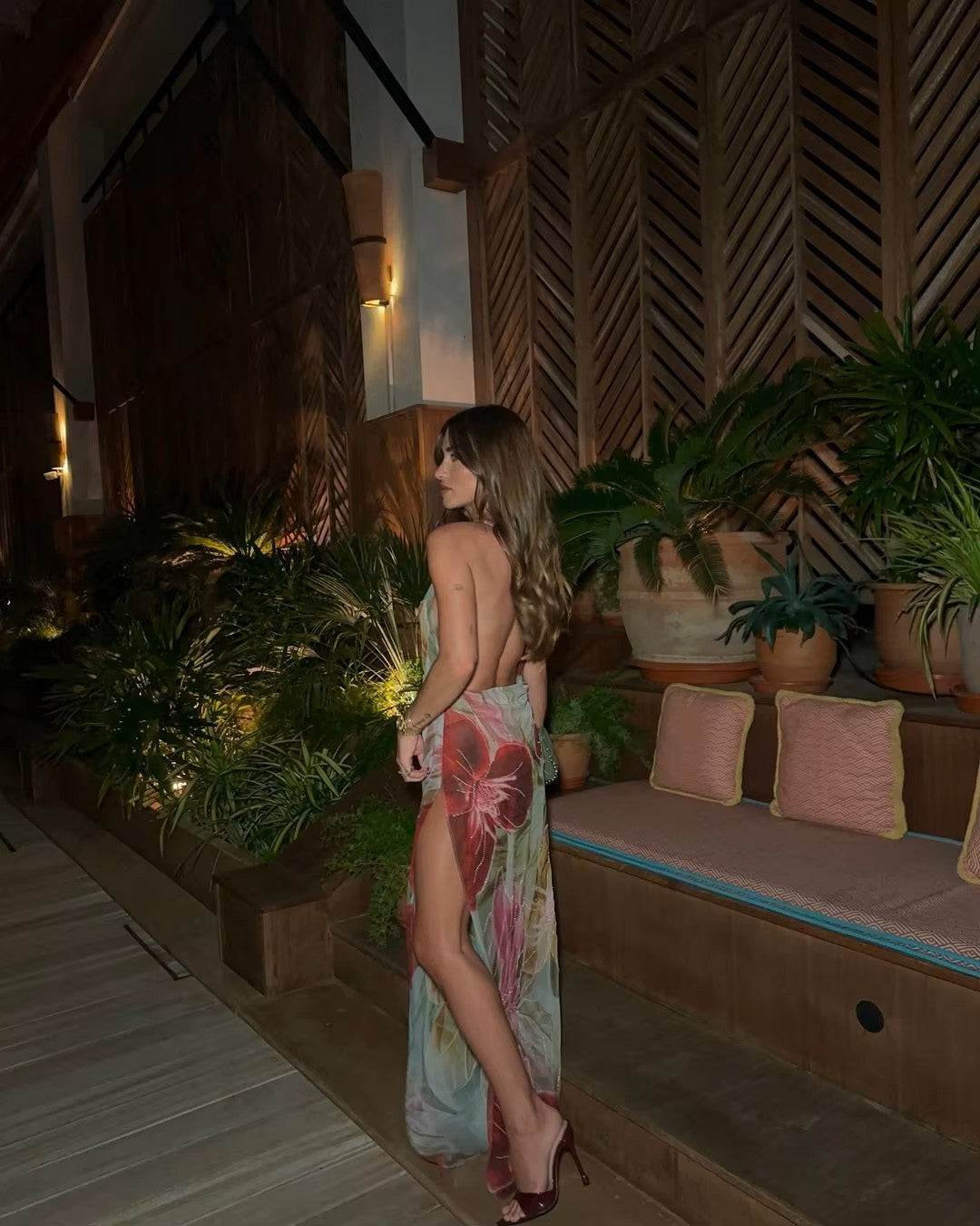 Maggie | Maxi-Rückenfreies Kleid
