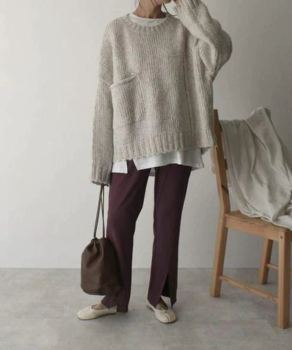 Linnea™ | Elegant Sweater with Oversized Pockets