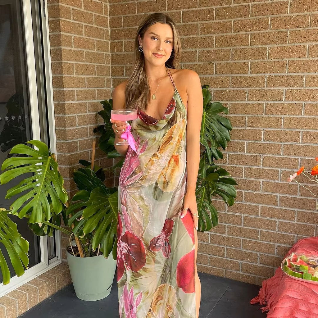 Maggie | Maxi-Rückenfreies Kleid