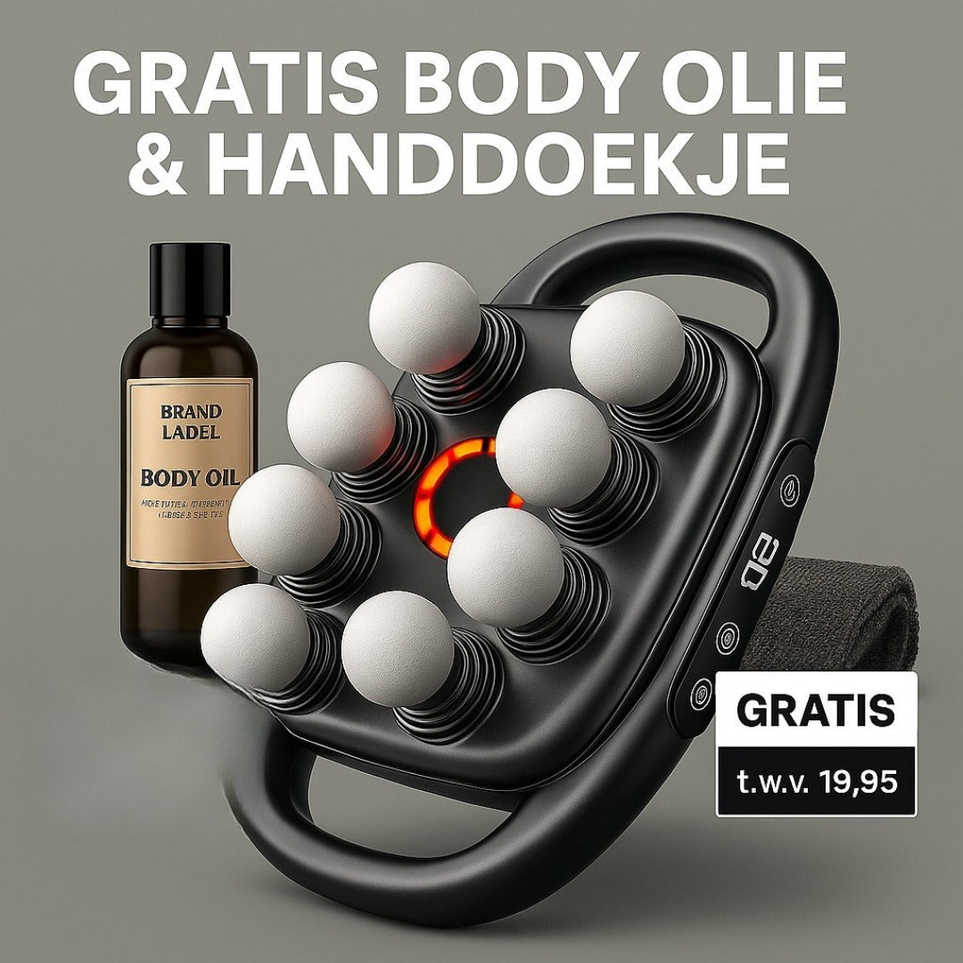 RecoverX™ – Diepe Spierherstel Massagegun (30 Niveaus, 3 Modi)