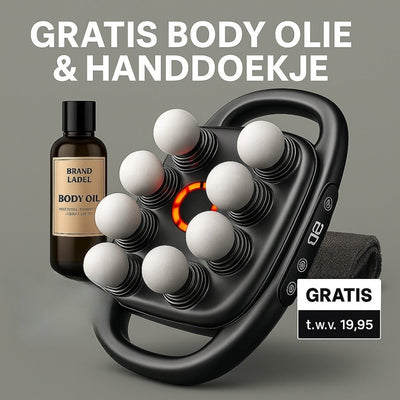 RecoverX™ – Diepe Spierherstel Massagegun (30 Niveaus, 3 Modi)