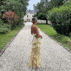 Alyssa | Women's Sleeveless Ruffle Maxi Dress | Elegant Prom Dress