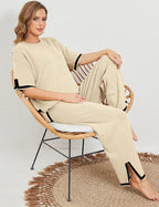 Amy™ | Elastic Knitted Lounge Set 