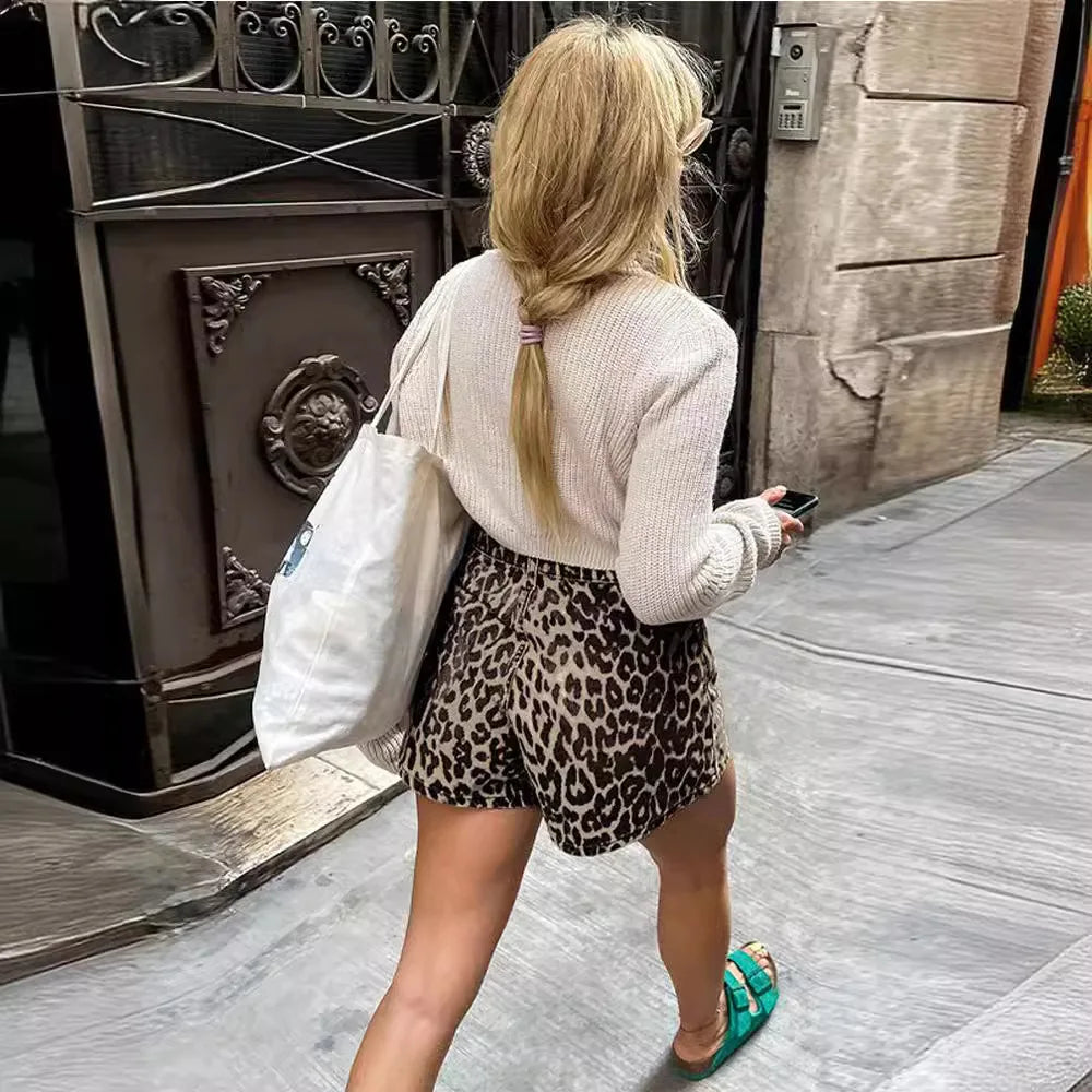 Kendall - Print Shorts Voor Dames - Stoer & Stijlvol