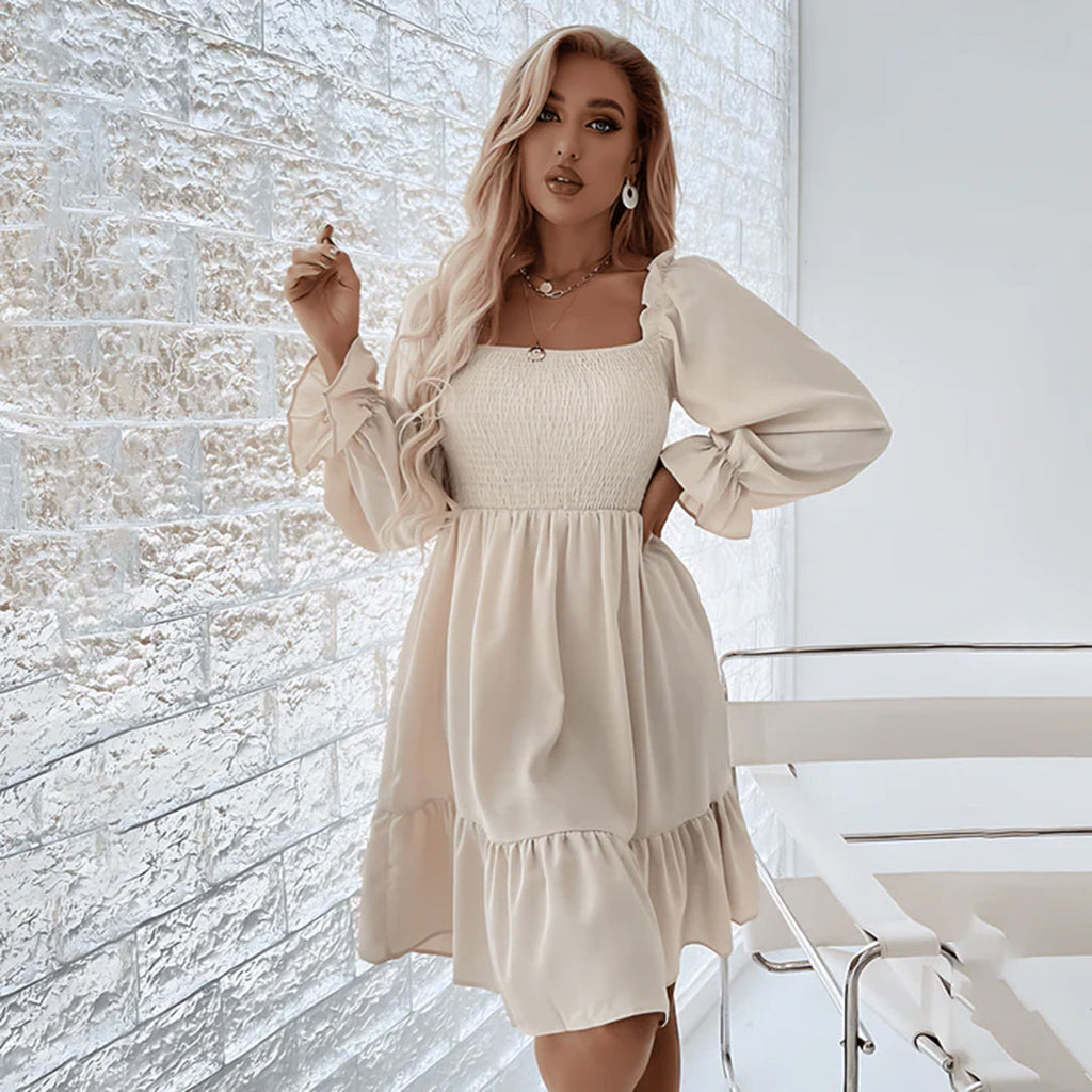 Zelia - Festival Outfit Women - Elegant Dress with Ruffles for Festivals