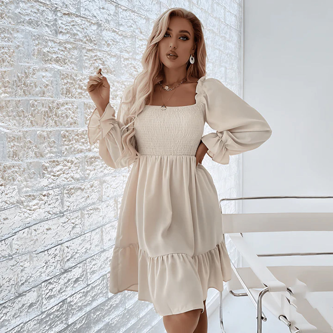 Zelia - Festival Outfit Women - Elegant Dress with Ruffles for Festivals