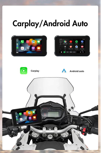 Apple CarPlay 5.5 inch for Motorcycles 