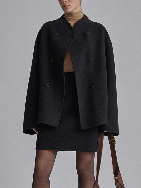 Lorayne Jacke | Oversized, zweireihige Damenjacke