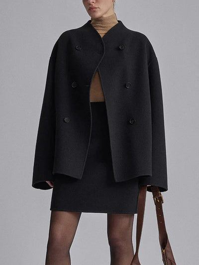 Lorayne Jacket | Oversized Double-Breasted Damesjas