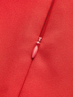 Hanleya | Ärmelloses Kleid mit Falten und Metallknöpfen