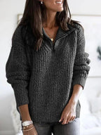 Liesbeth™ - Half-Zip Sweater Autumn