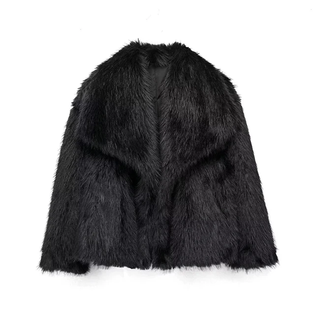 Scintilla™ - Trendy faux fur coat