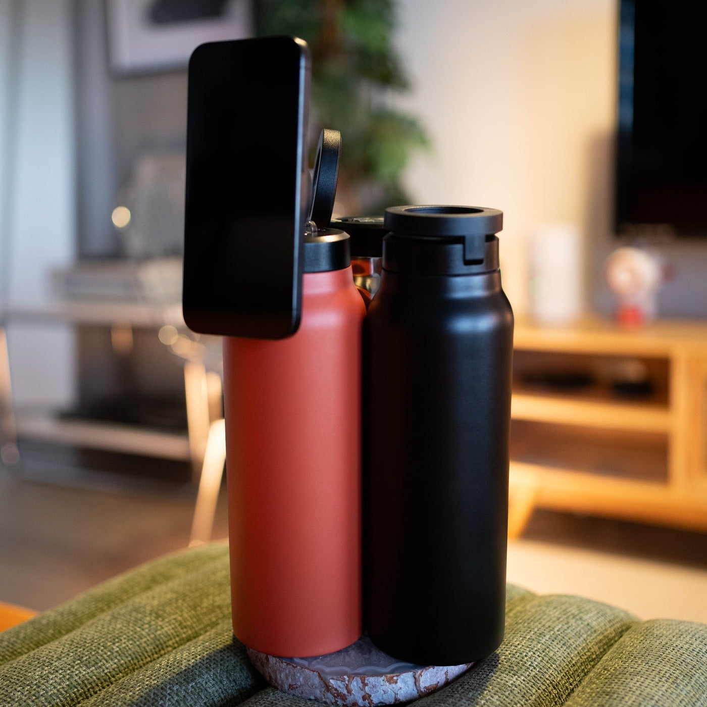 HydroBotty™ - All-in-One Water Bottle and Phone Holder