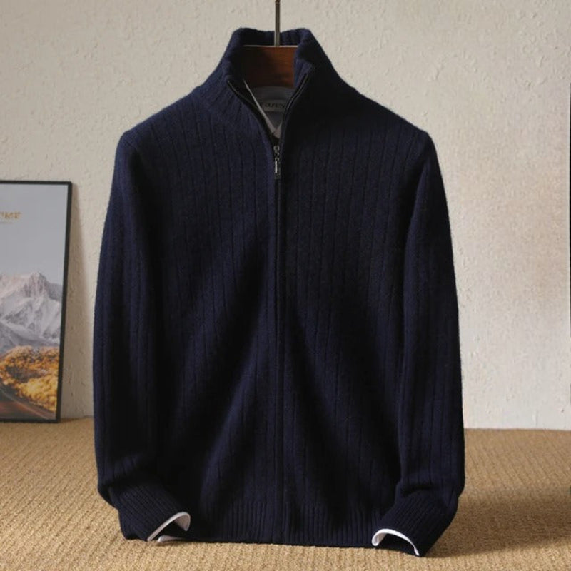 Luxuriöser Herren-Kaschmirpullover – Weicher Kaschmir- und Merinowollpullover