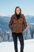 Aurelle Puffer winter coat