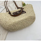 Capri | Straw Beach Bag