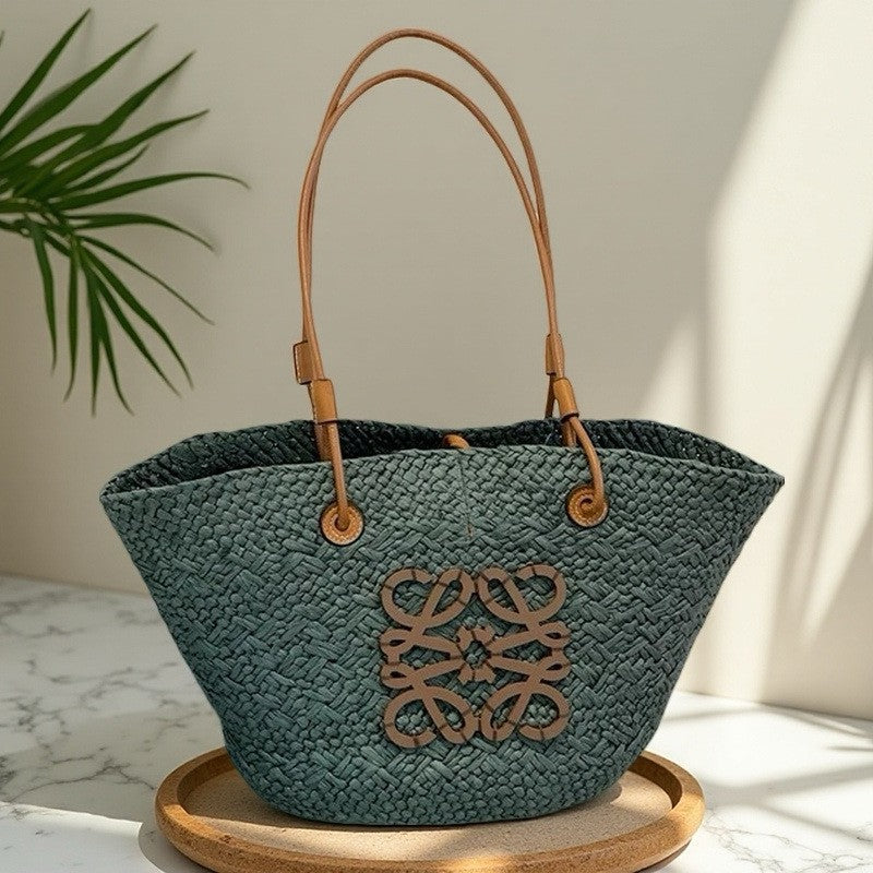 Capri | Straw Beach Bag