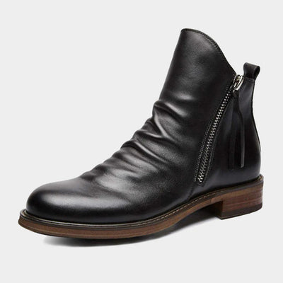 Trendy Enkelhoge Boots voor Mannen met Klasse