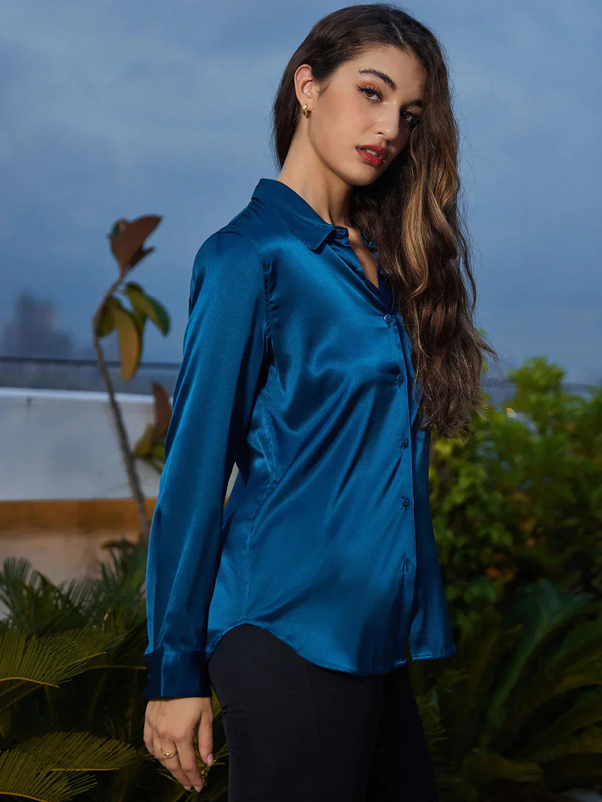 Mauritania™ - Stylish silk shirt