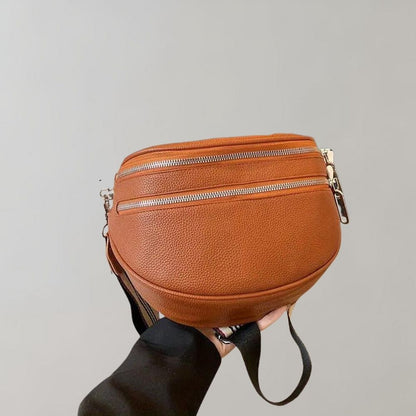 Athena™ | Crossbody bag with double zipper