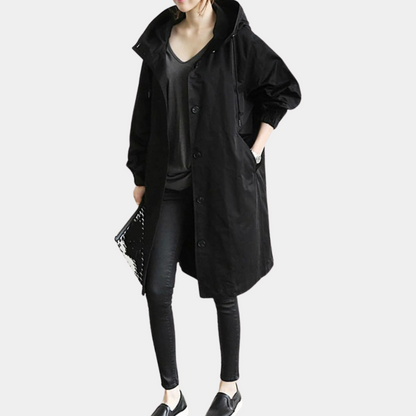 Trendy Long Women's Coat - Alessia