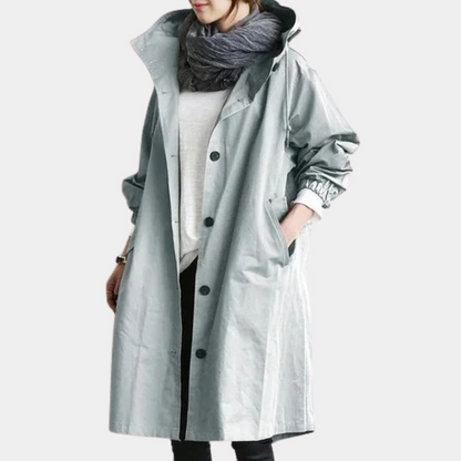 Trendy Long Women's Coat - Alessia