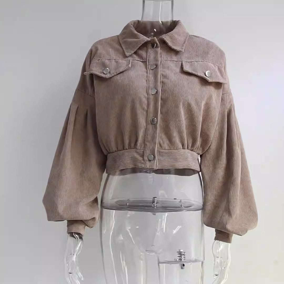 ChicLantern™ | Casual short jacket with lantern sleeves 2024