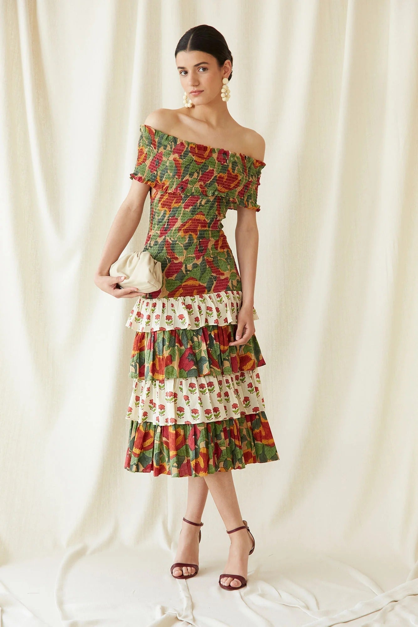Jolene | Schulterfreies Kleid