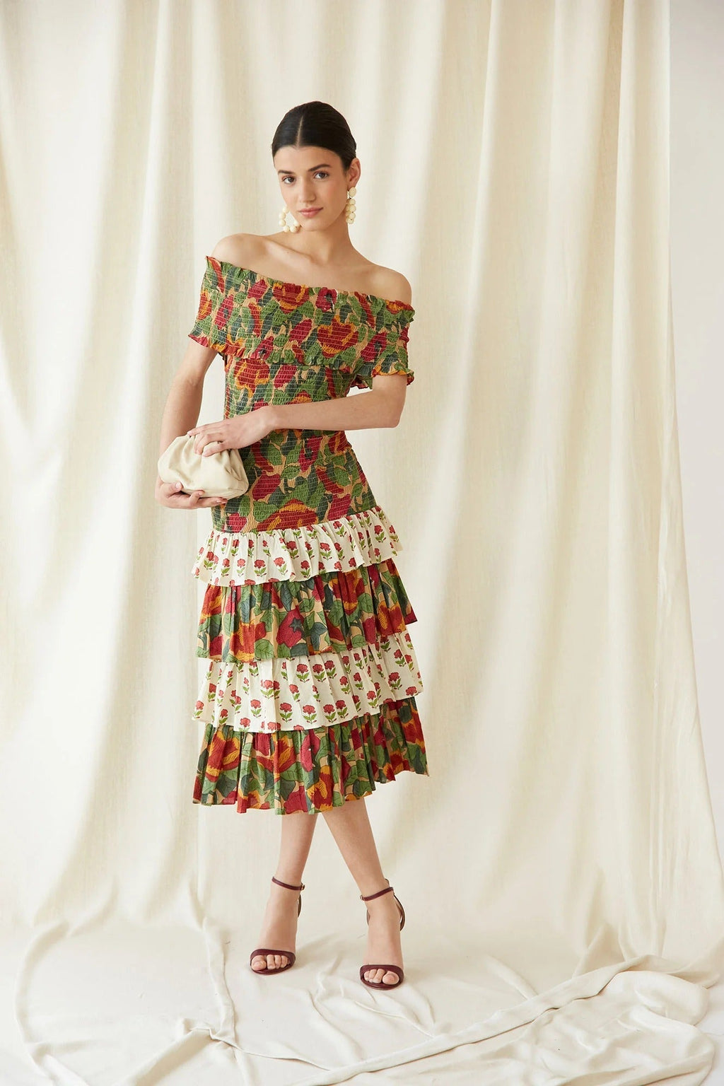Jolene | Schulterfreies Kleid