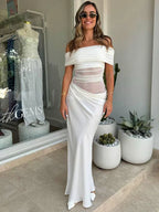 Naomi | Maxi Mesh Dress