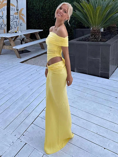 Naomi | Maxi Mesh Dress