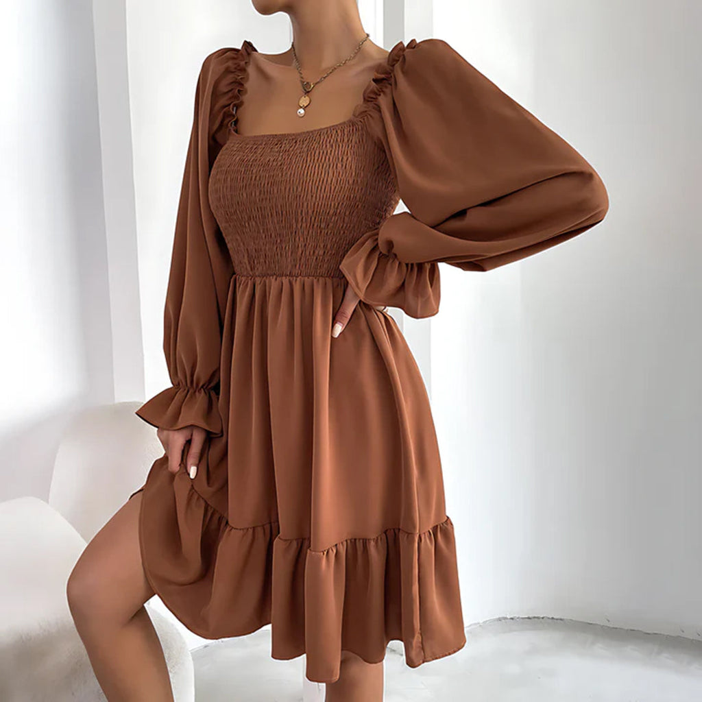 Zelia - Festival Outfit Women - Elegant Dress with Ruffles for Festivals