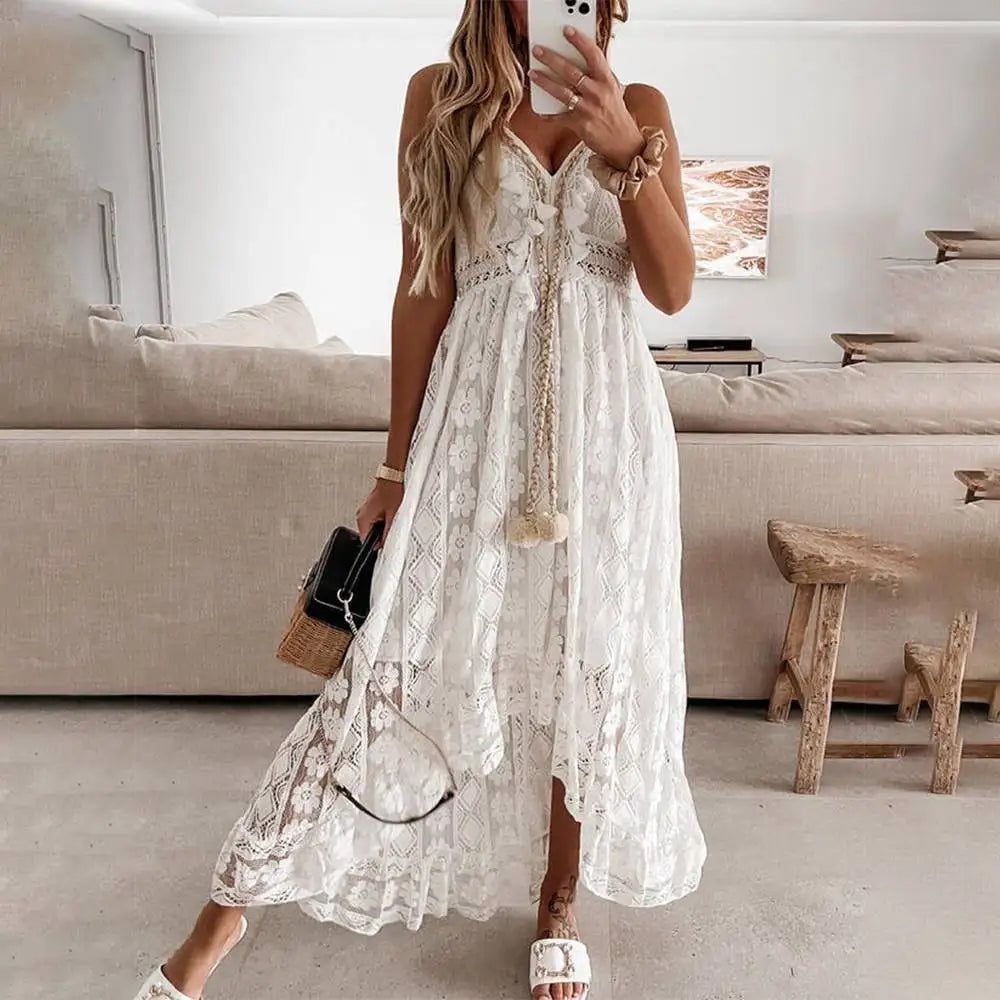 Cleotena™ - Elegant dress in boho style