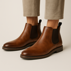 Luca Gerno | Leren Chelsea Boots Élégance