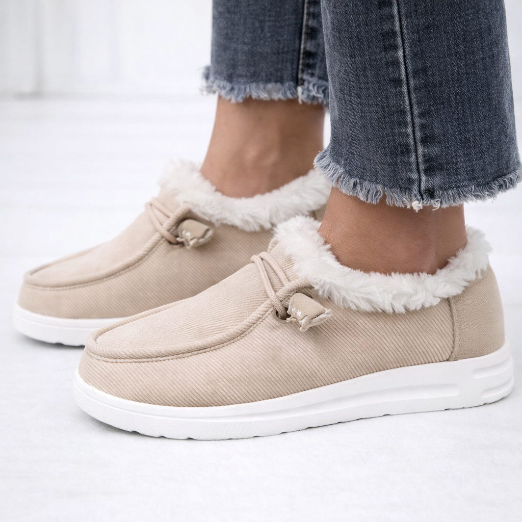 Elena Bellucci | Luxe Lamsvacht Pantoffels