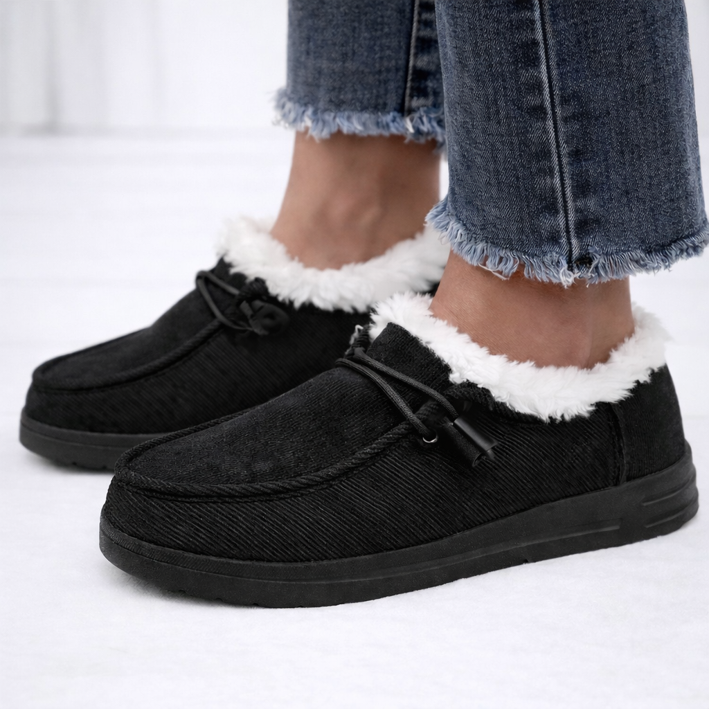 Elena Bellucci | Luxe Lamsvacht Pantoffels